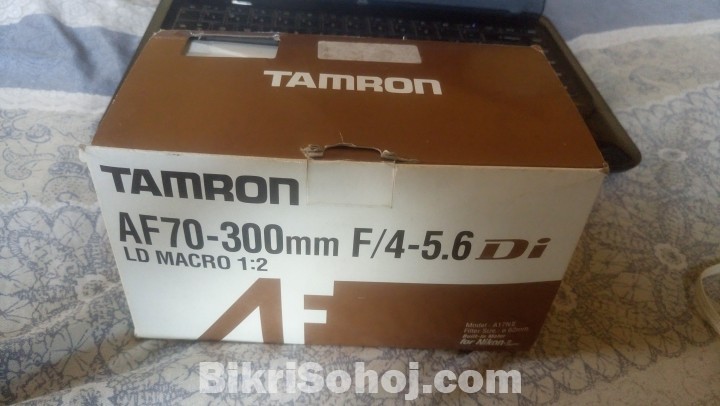 Tamron AF 70-300mm f/4-5.6 LD macro 1:2